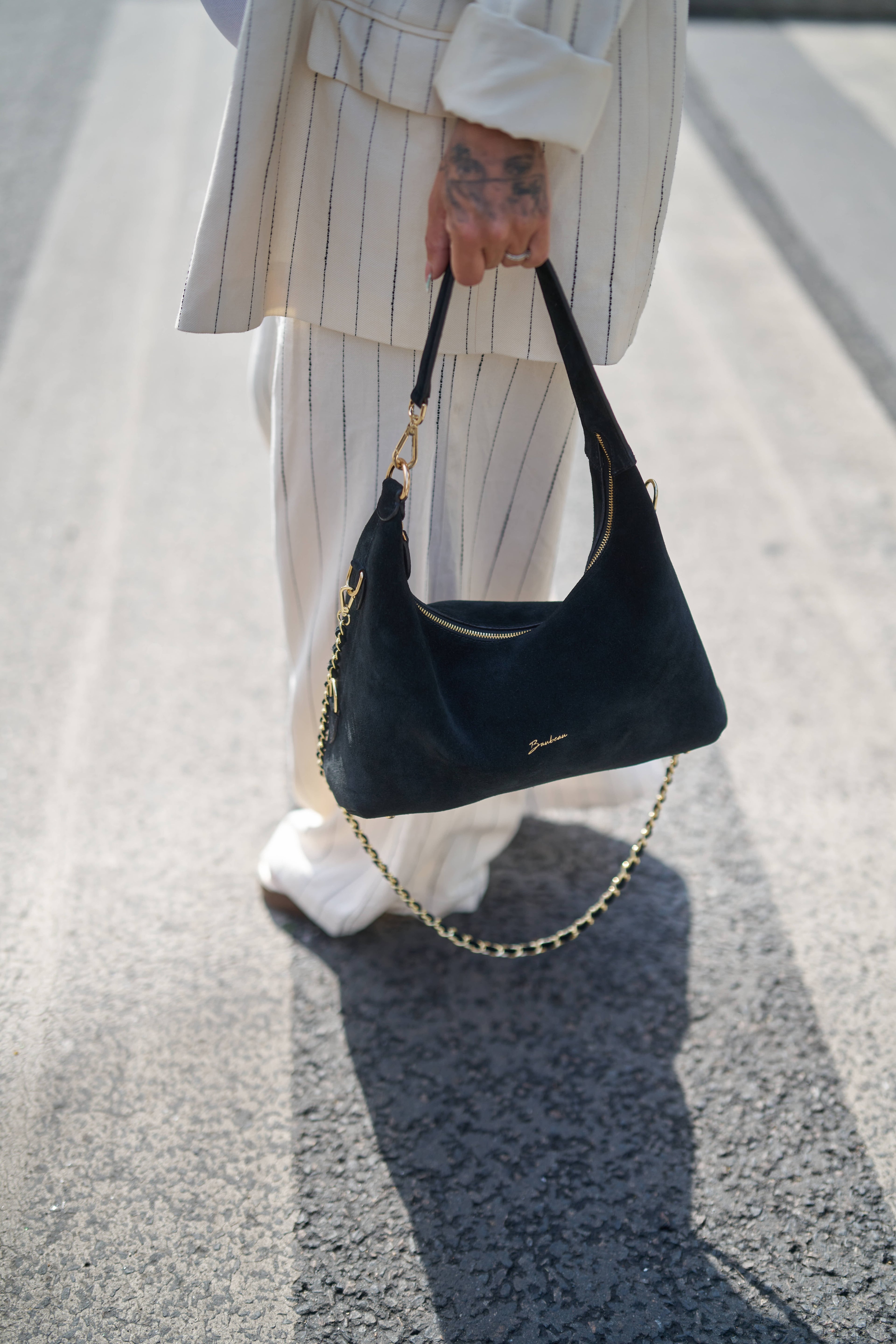 Lafayette Medium - Daim Noir