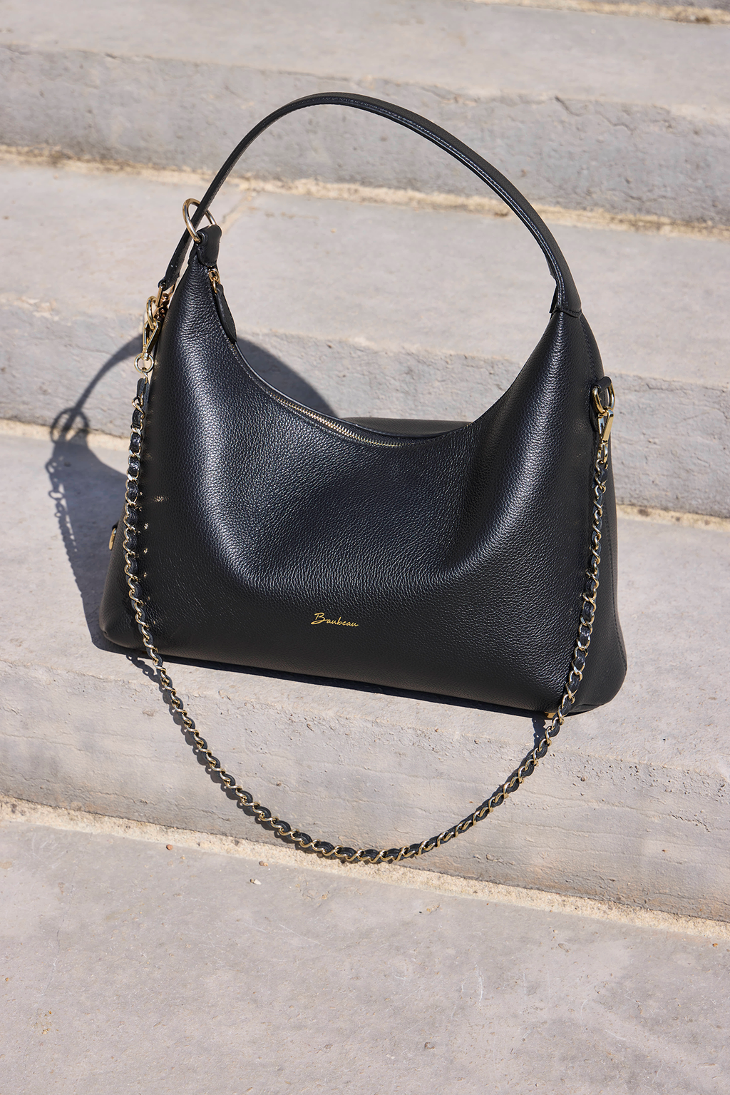 Chaîne Tressée - Noir