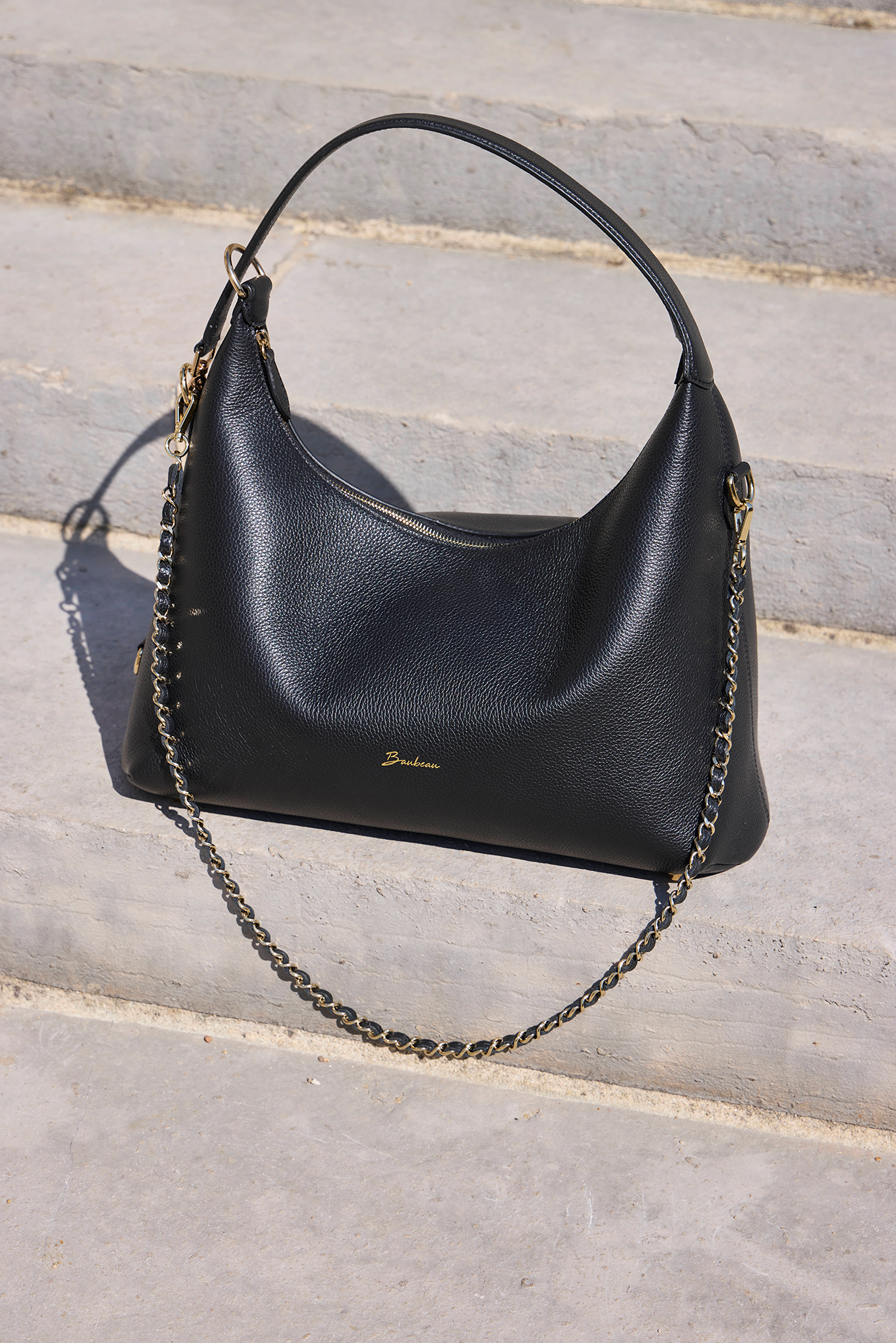 Chaîne Tressée - Noir