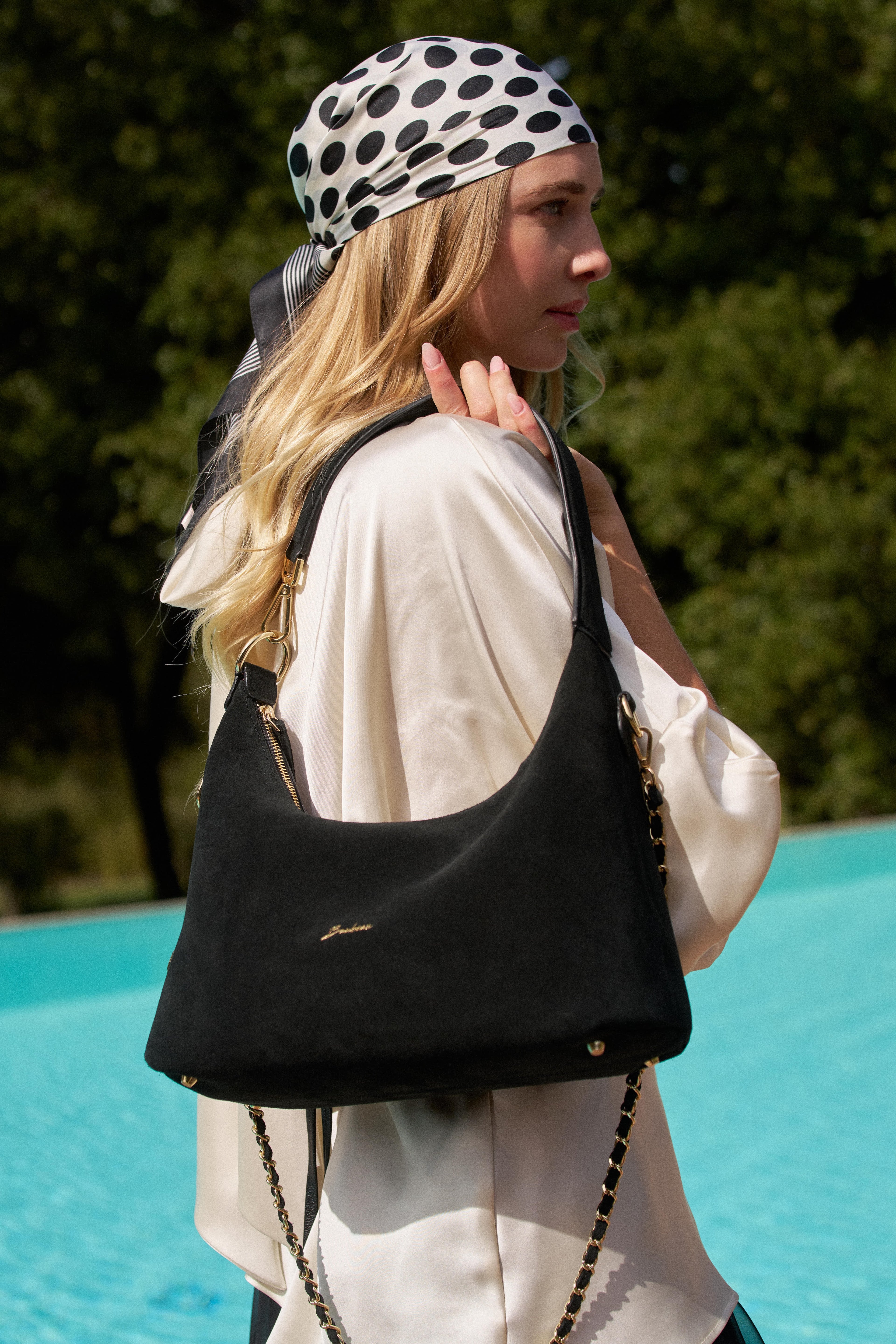 Lafayette Medium - Daim Noir