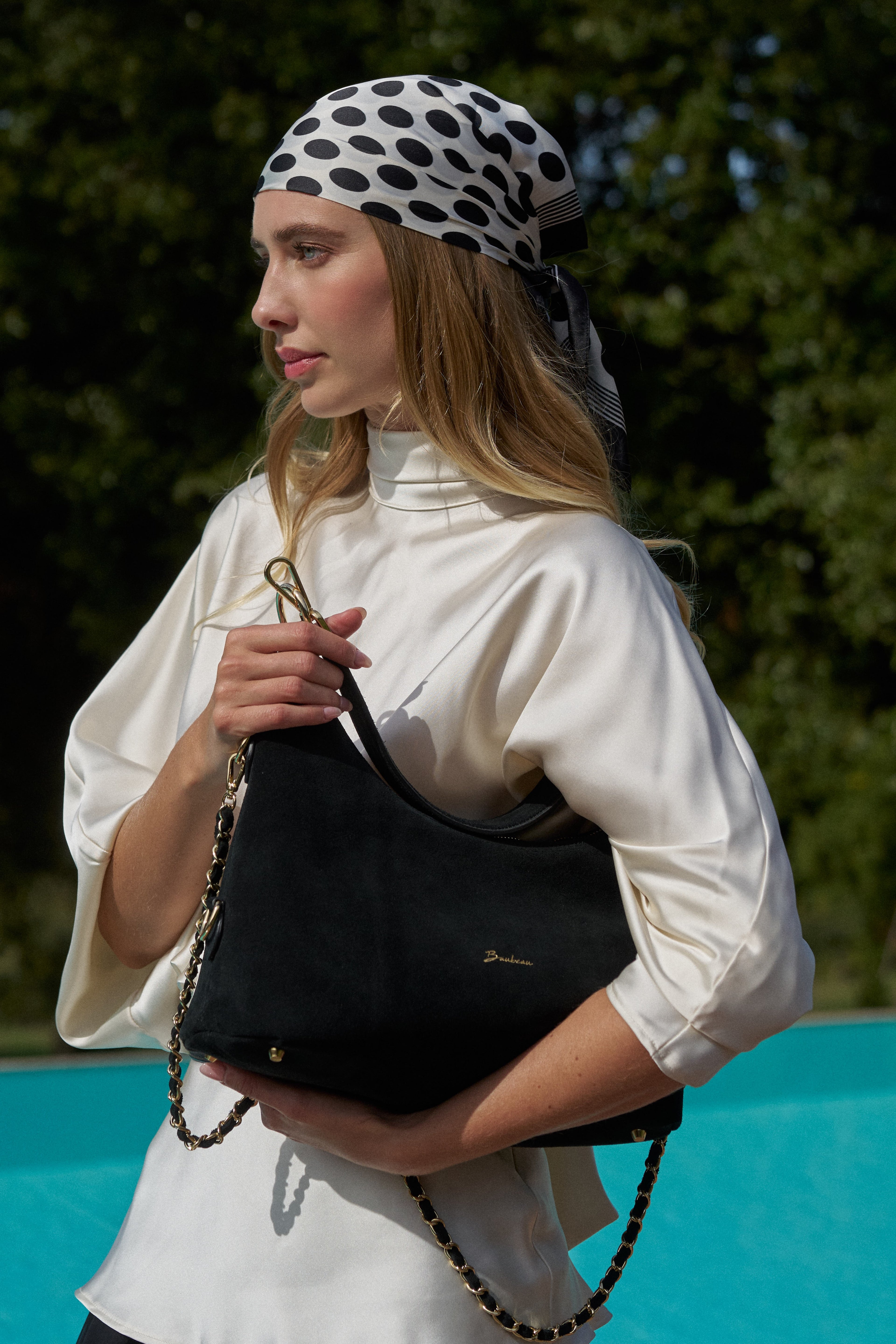 Lafayette Medium - Daim Noir