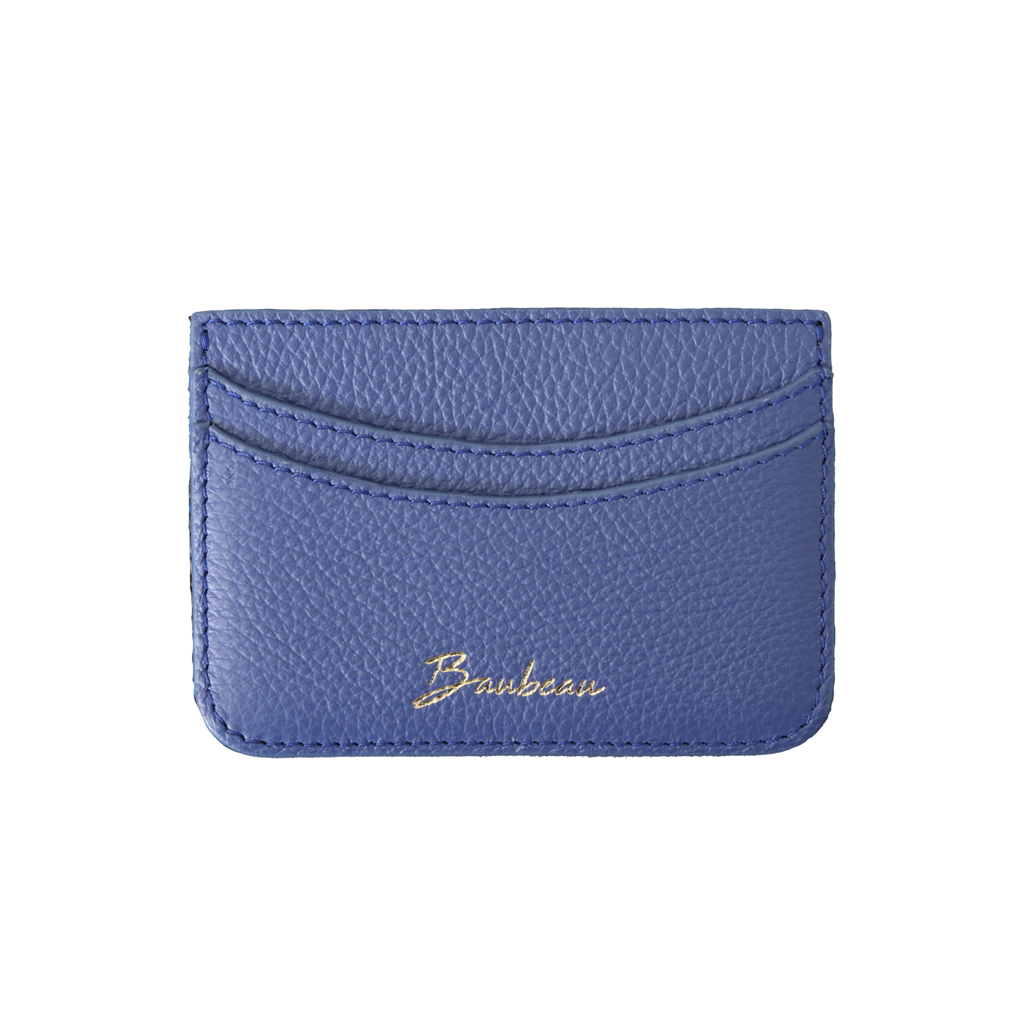 Porte-cartes en cuir - Bleu Klein